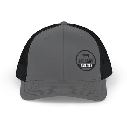 Jackson Livestock Co. Trucker Cap - Stylish Embroidered Snapback for Farmers and Ranchers