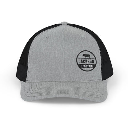 Jackson Livestock Co. Trucker Cap - Stylish Embroidered Snapback for Farmers and Ranchers