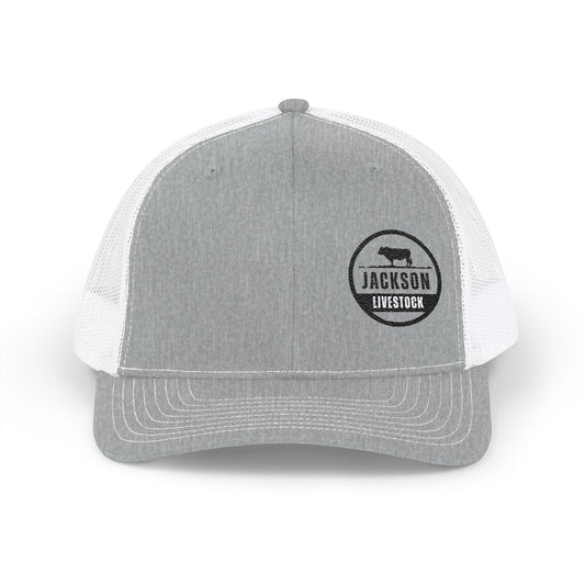 Jackson Livestock Co. Trucker Cap - Stylish Embroidered Snapback for Farmers and Ranchers